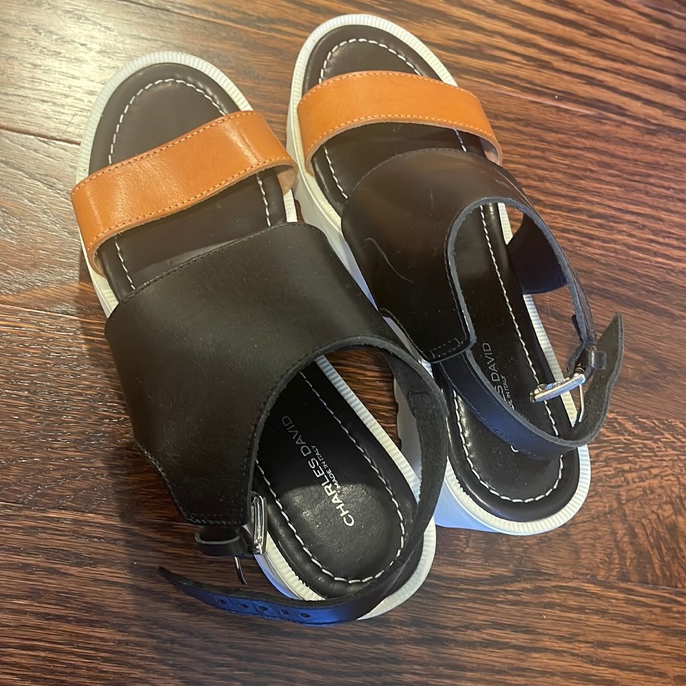 Charles David sandals for women size 8.   Made in Italy brand